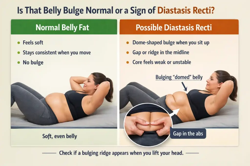 Is That Belly Bulge Normal or a Sign of Diastasis Recti Ladywood