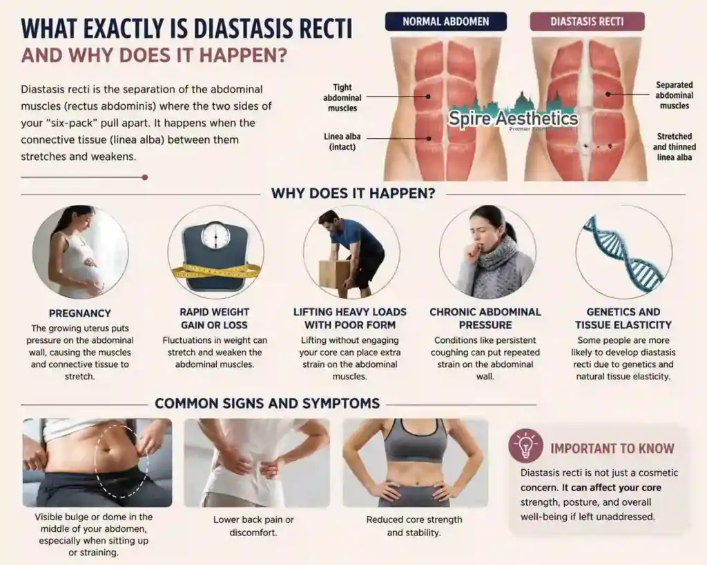 What Exactly Is Diastasis Recti and Why Does It Happen Ladywood?